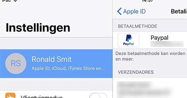 How to pay with PayPal in iTunes