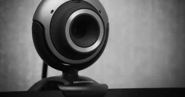 How can you turn off your webcam when you're not using it?