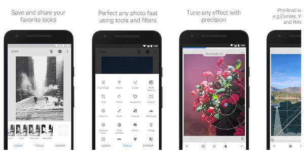 Os 6 melhores aplicativos de edição de fotos (Android)