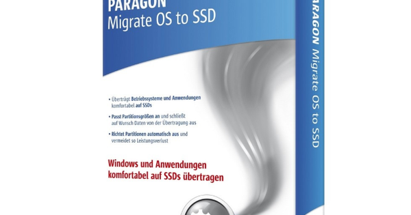 Paragon Migrate OS to SSD 4.0 - 迁移比重新安装更快