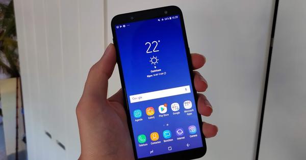 Samsung Galaxy J6 - telefone econômico com compromissos